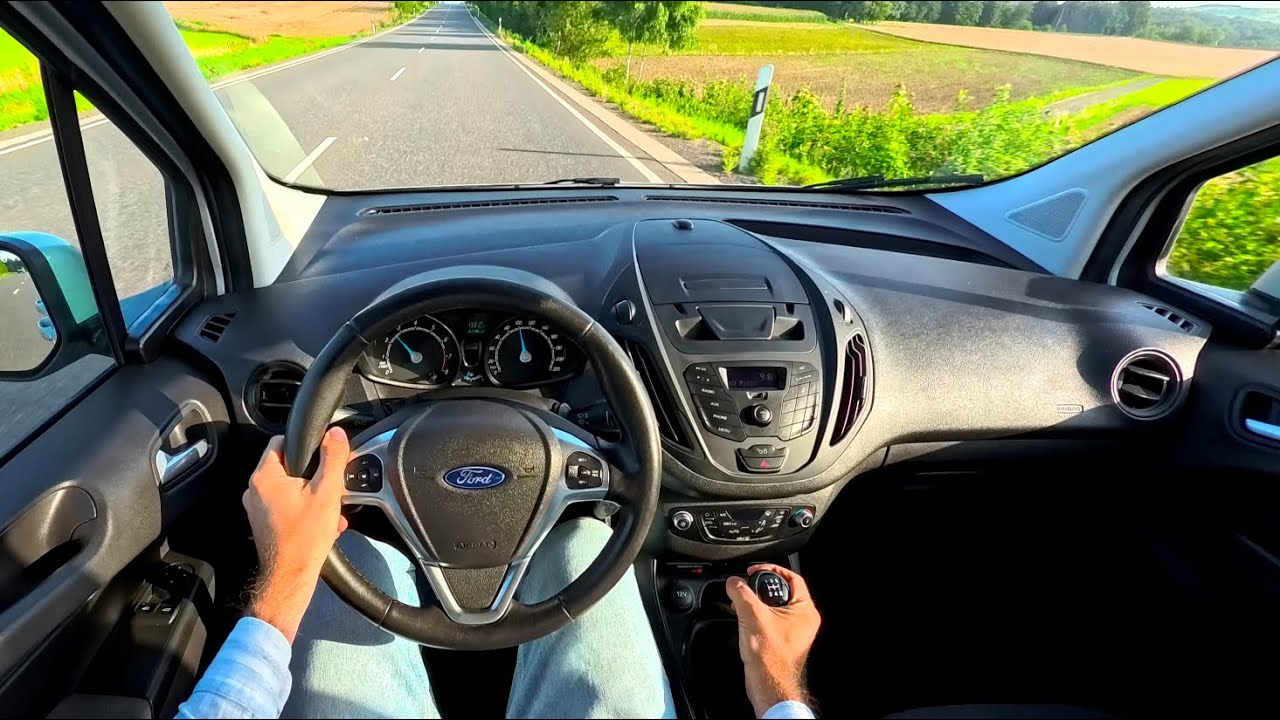 2017 Ford Tourneo Courier [1.0 - 100 HP] POV Test Drive 4K