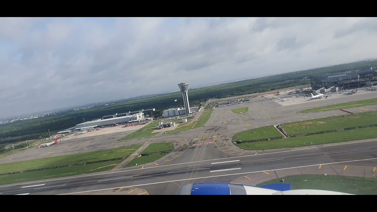 Take Off From Hyderabad to kuwait
