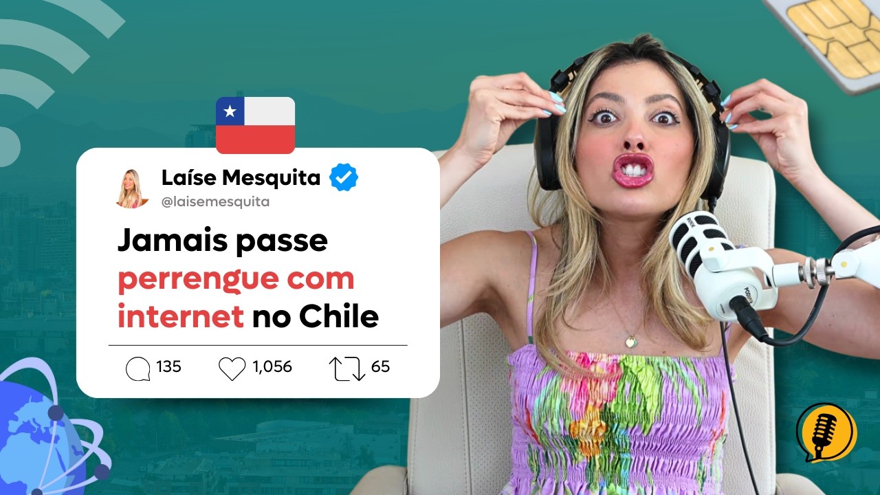 Como Usar Internet Do Celular Em Santiago!   Melhor Chip Pré Pago Do Chile