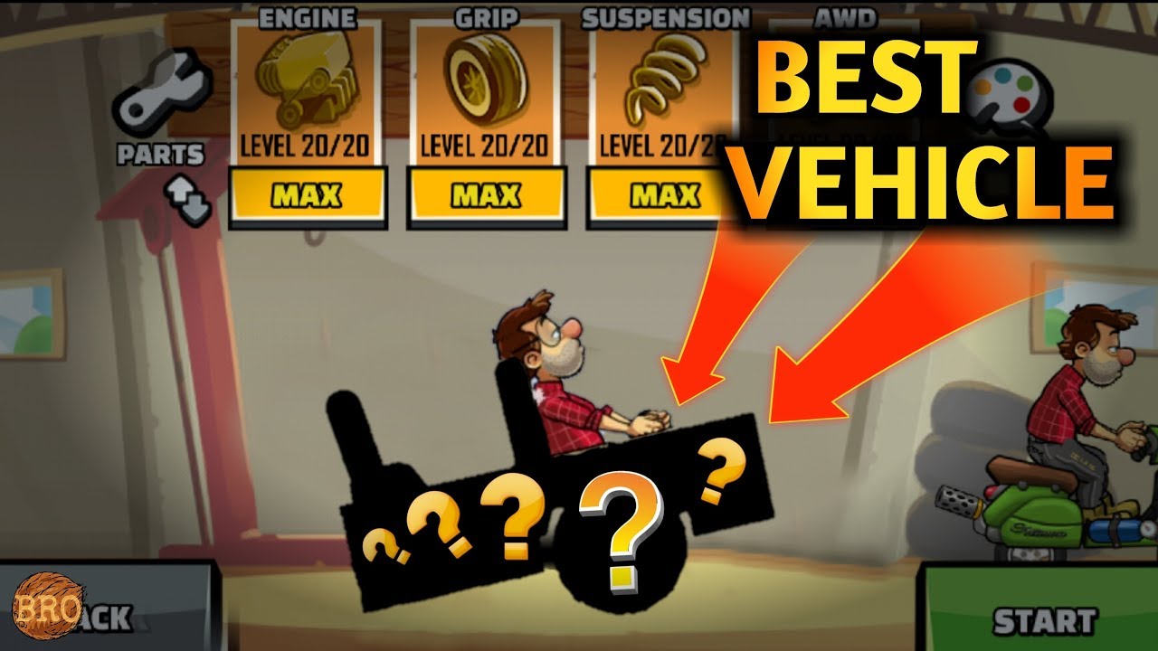 THE BEST VEHICLE IN Hill Climb Racing 2 [FullHD]