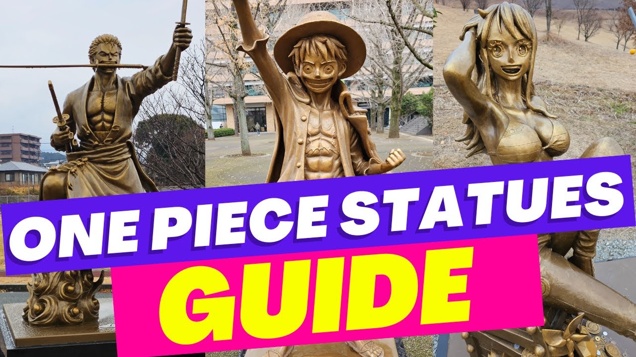 One Piece Bronze Statues Guide to Kumamoto #onepiece #kumamoto