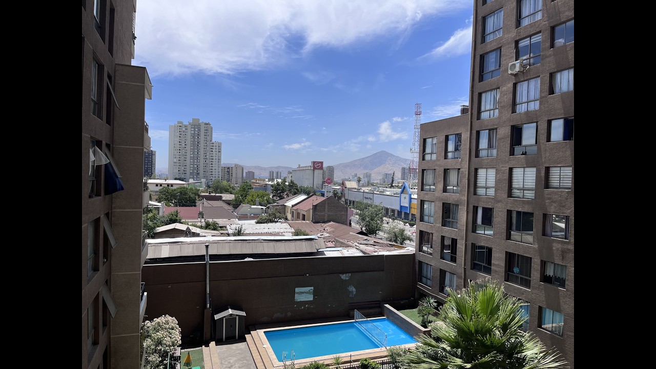 Arriendo en comuna de Independencia 1 dormitorio 1 baño.                     .-