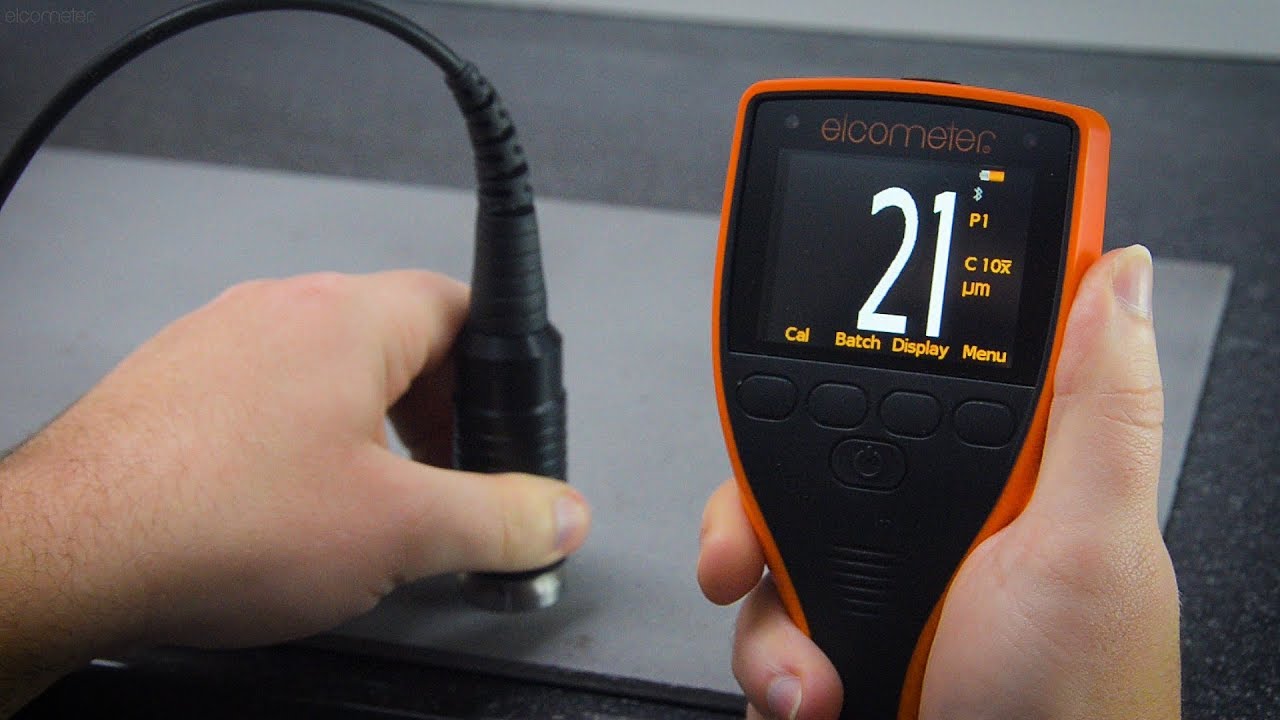 How to Measure Surface Profile using the Elcometer 224 Digital Surface Profile Gauge