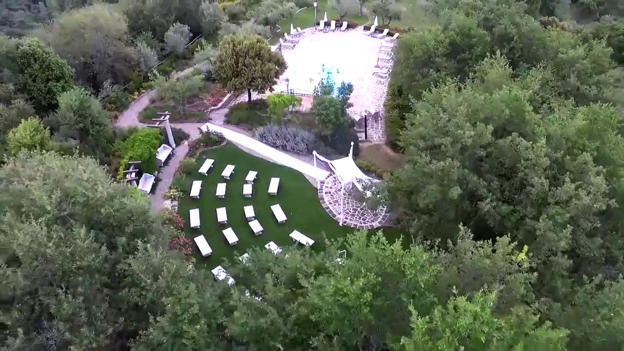 Villa San Crispolto by drone
