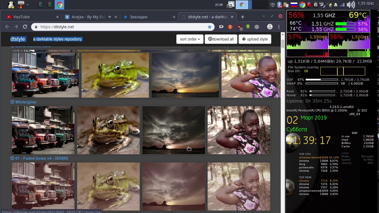 dtstyle a darktable styles repository