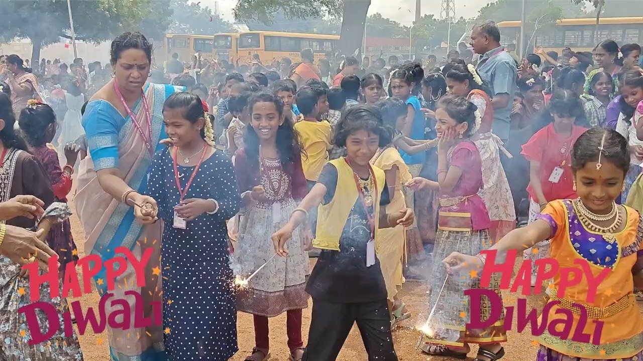 SBK ELEMENTARY SCHOOL,ARUPPUKOTTAI DIWALI CELEBRATION 2025