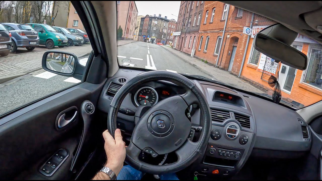 2005 Renault Megane [1.9 dCi 120HP] |0-100| POV Test Drive #1535 Joe Black