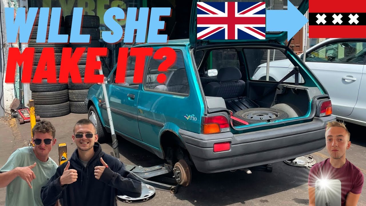 £300 CAR DRIVES FROM LONDON TO AMSTERDAM - 700 Miles of Metro