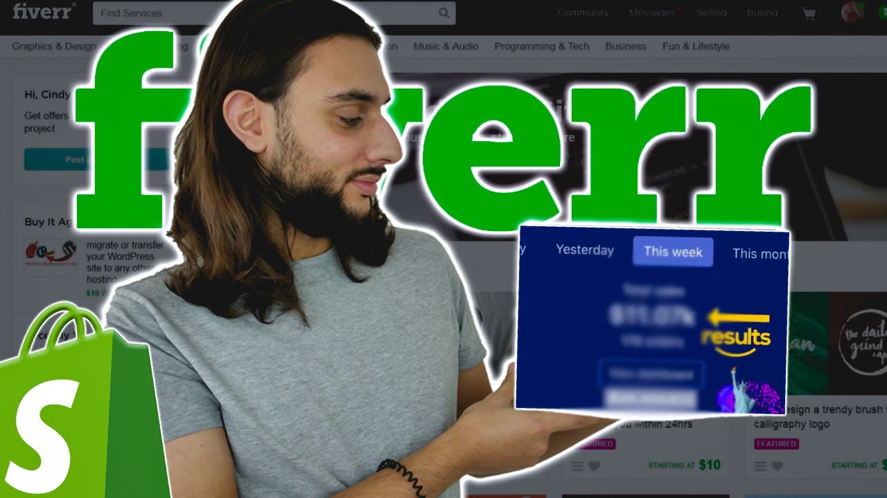 I PAID People On FIVERR To Run My WHOLE Shopify Dropshipping Business