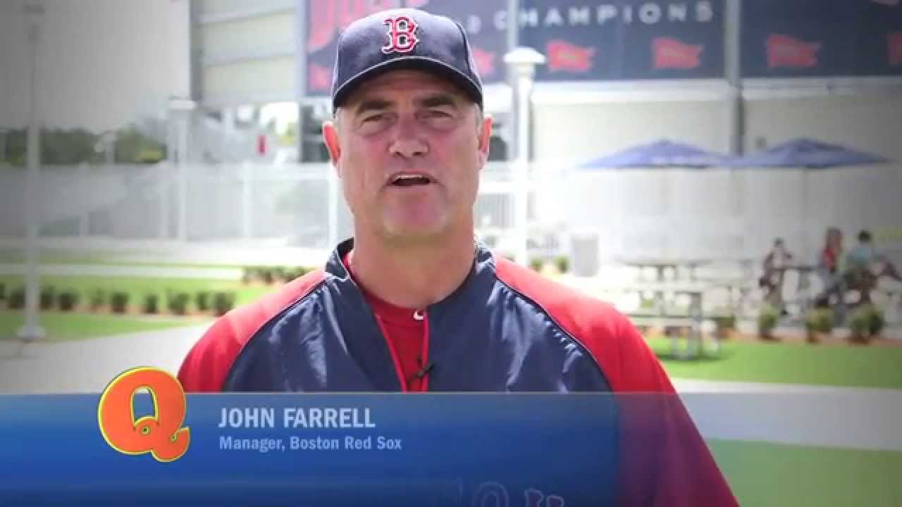 Red Sox manager John Farrell tests your baseball knowledge