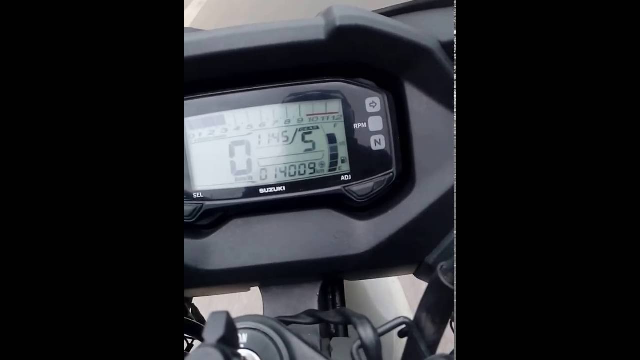 Suzuki gixxer SF speedo problem