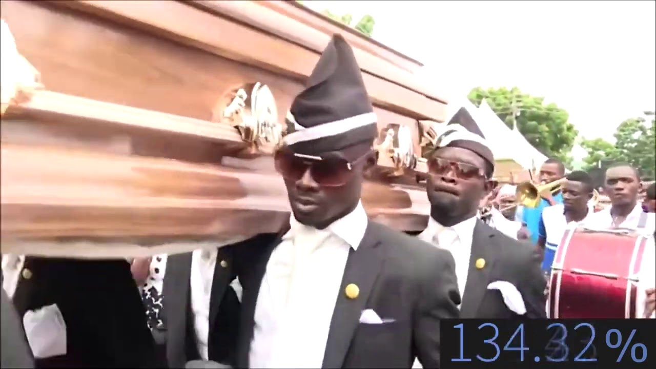 Coffin Dance but it keeps getting faster