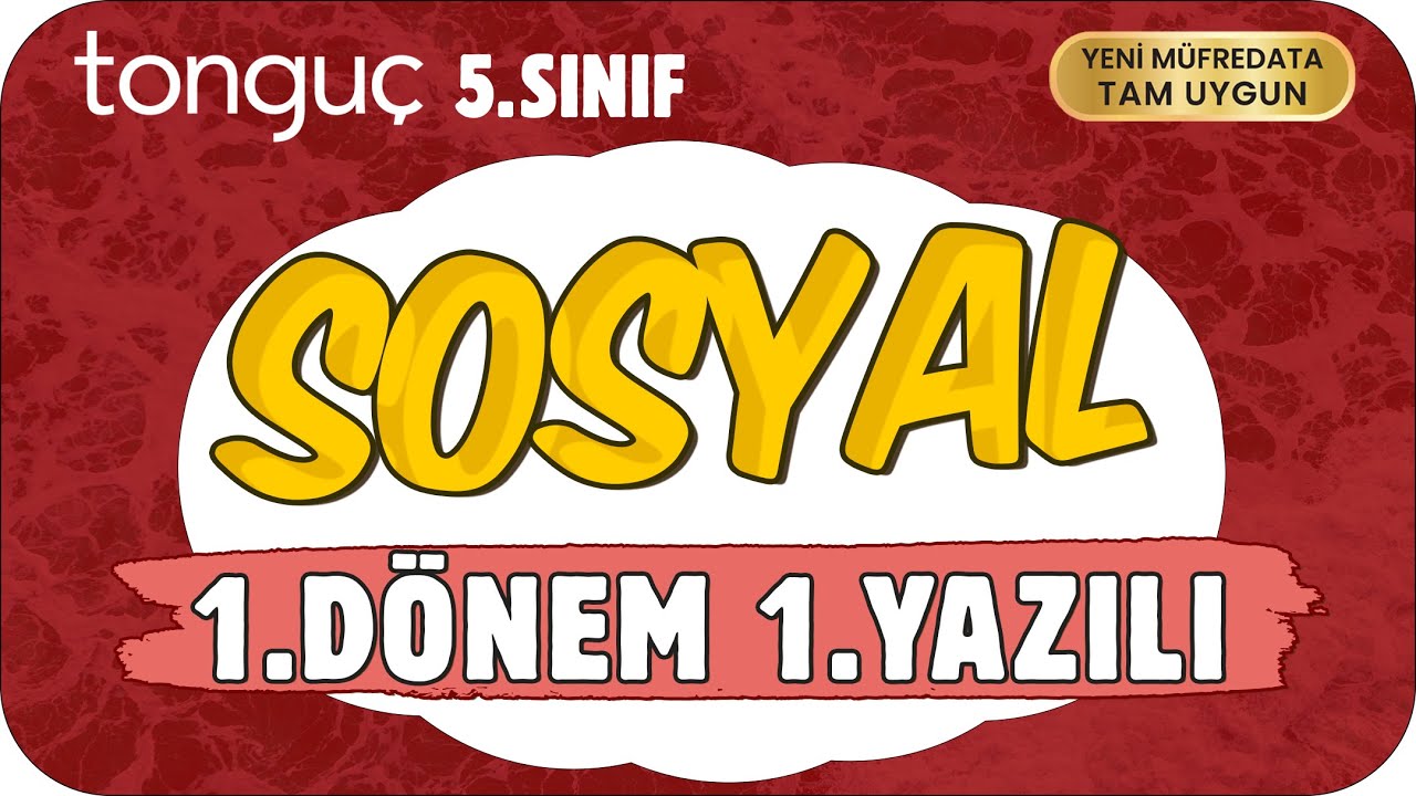 5.Sınıf Sosyal 1.Dönem 1.Yazılıya Hazırlık 📑 #5SOS1D1Y #2026