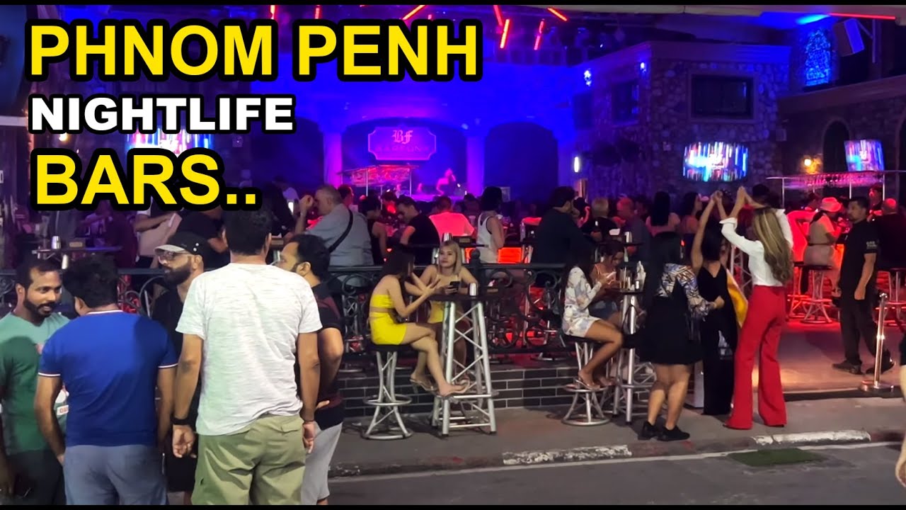CAMBODIA NIGHTLIFE  | STREET 136 GIRL, BARS, Helicopter Girl PHNOM PENH CITY