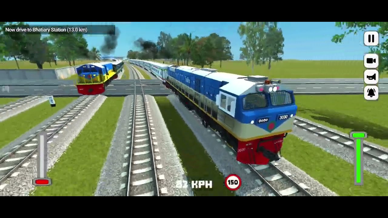 Bangladesh Train Pulls Out Of Control, Bangladesh Train Game 2025