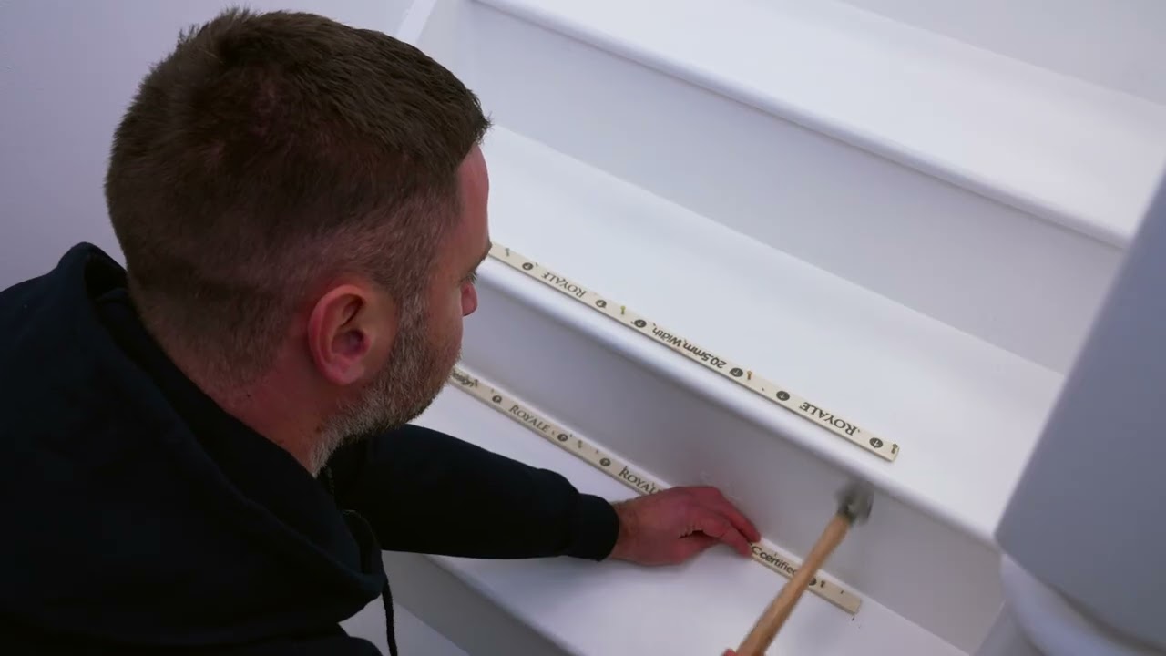 How to Install Underlay for a Stair Carpet Runner on Straight Stairs | Step-by-Step Guide