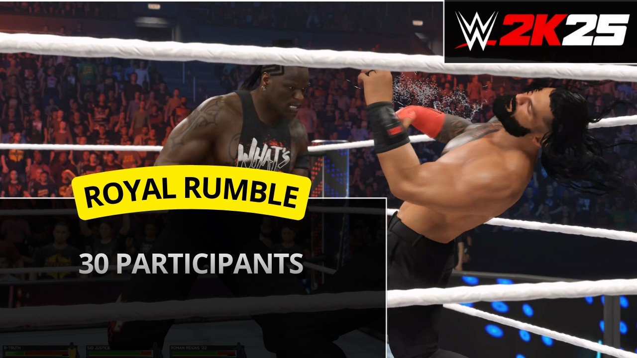 WWE 2K25 – 30-Man Royal Rumble Match (#19)