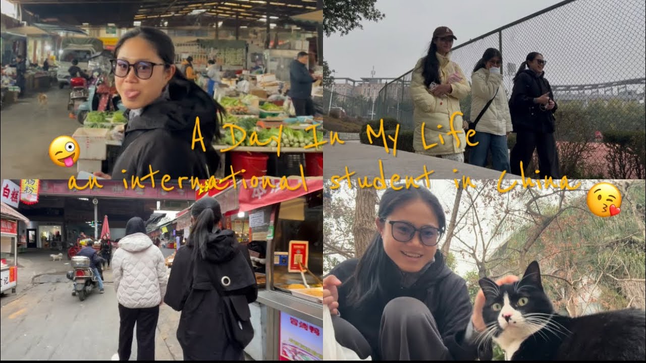 a day in life as an international student😜