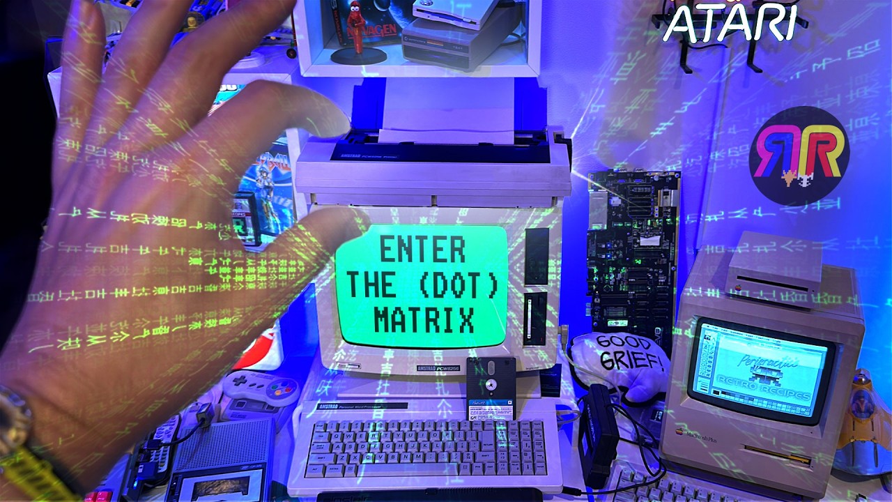 Will It Work Again? Dot Matrix Printer Repair: Amstrad PCW | 📹qb | Retro Recipes