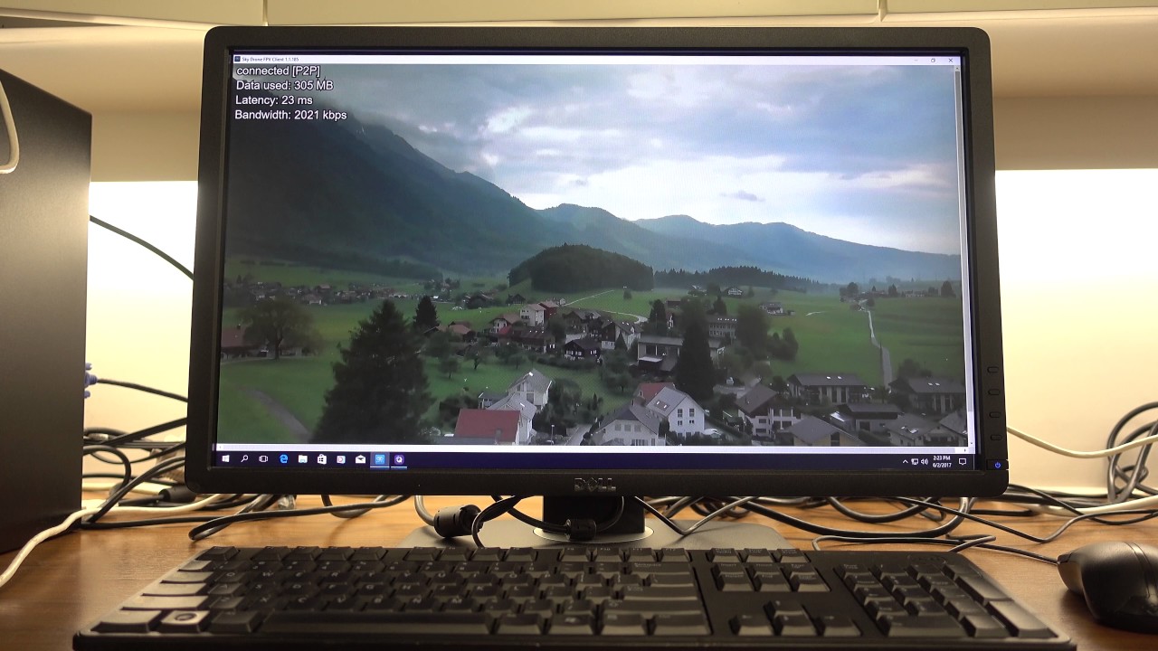 Sky Drone FPV 2 - Performance on a very bad cellular connection