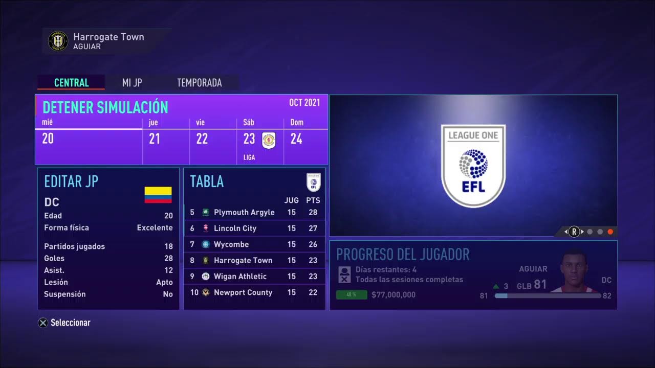 Jugando FIFA 21 modo jugador profesional parte 12