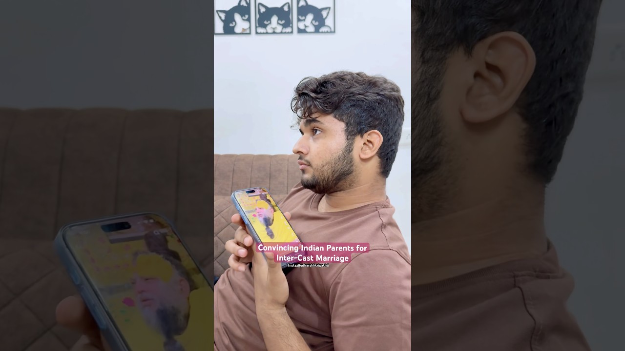 Convincing Indian Parents For Intercast Marriage💘 #lovemarriage #intercastemarriage #marriagememes