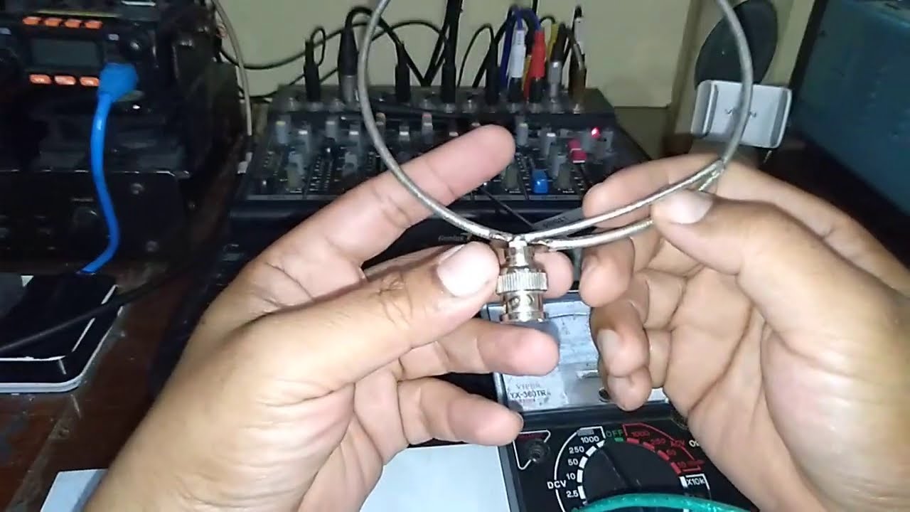 MAGNETIC LOOP SEDERHANA ANTENA UNTUK HT