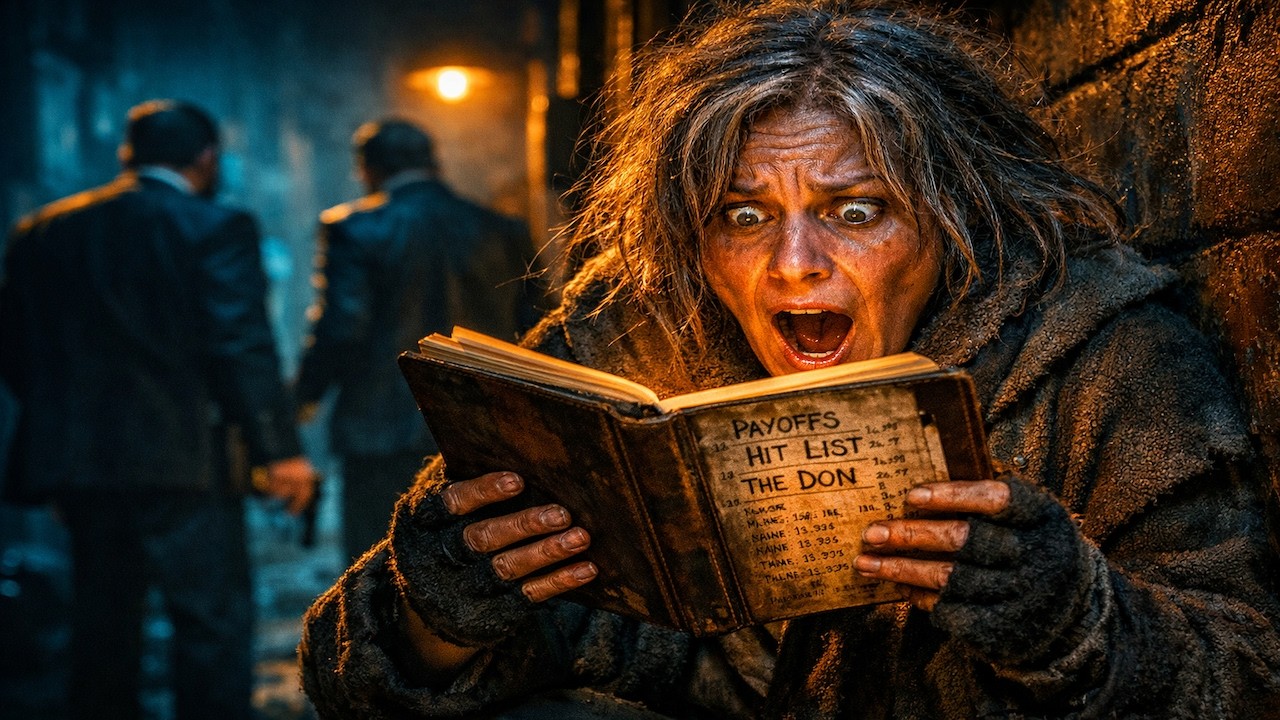 A Homeless Woman Found the Mafia's Ledger and Discovered a Dangerous Truth.