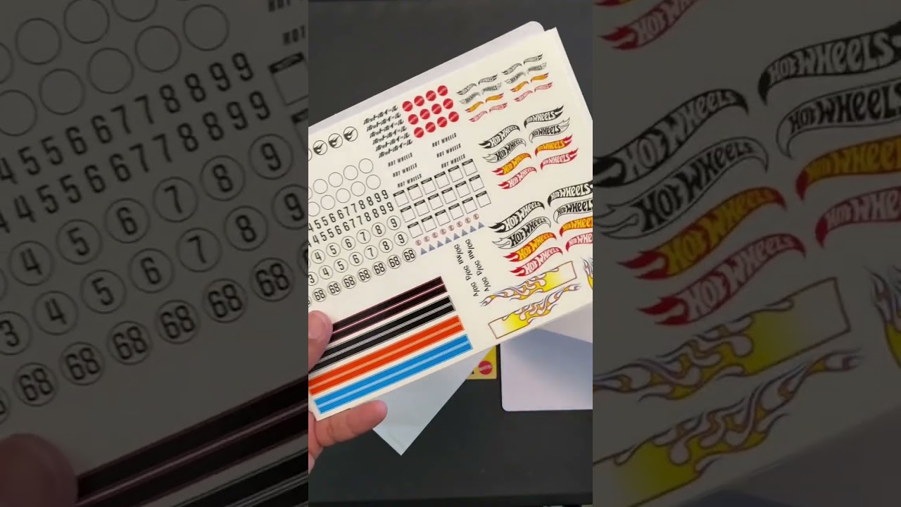 Stickers Hot Wheels