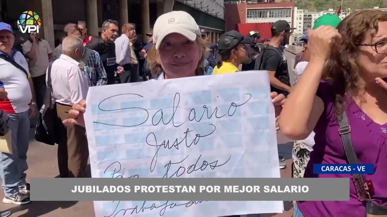 Jubilados protestan por mejora salarial - 26Feb