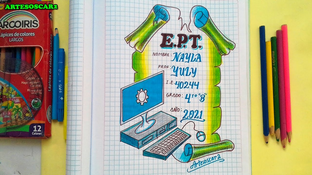 PORTADA DE E.P.T.(educación para el trabajo)secundaria