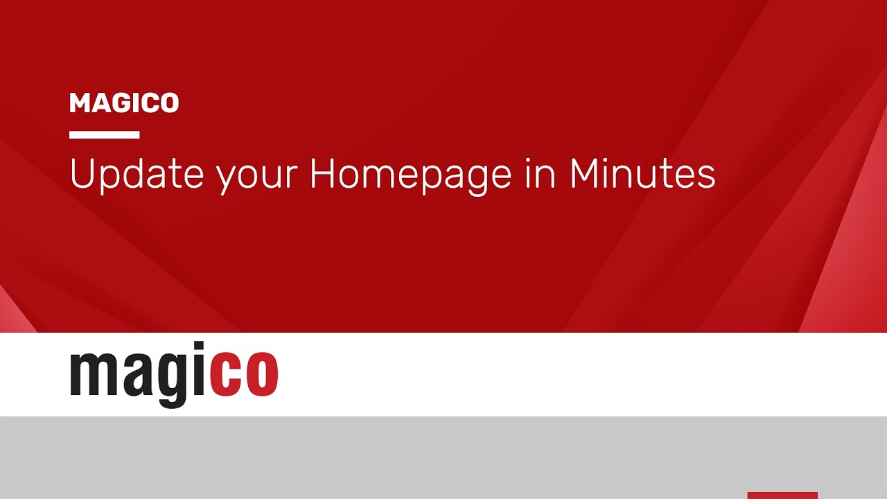 AB Commerce Update your Home Page in Minutes