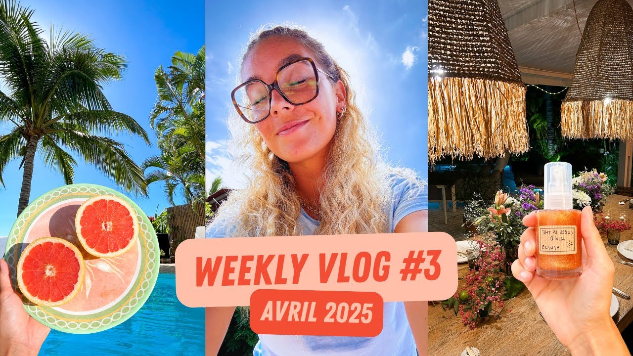 ma semaine type à la réunion ✨ plage, parfum, série & visite d'appart