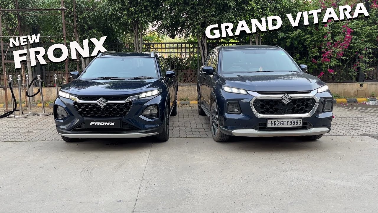 Maruti New Fronx Vs Grand Vitara *SAME DESIGN BUT COUPE* Which One to Buy ?