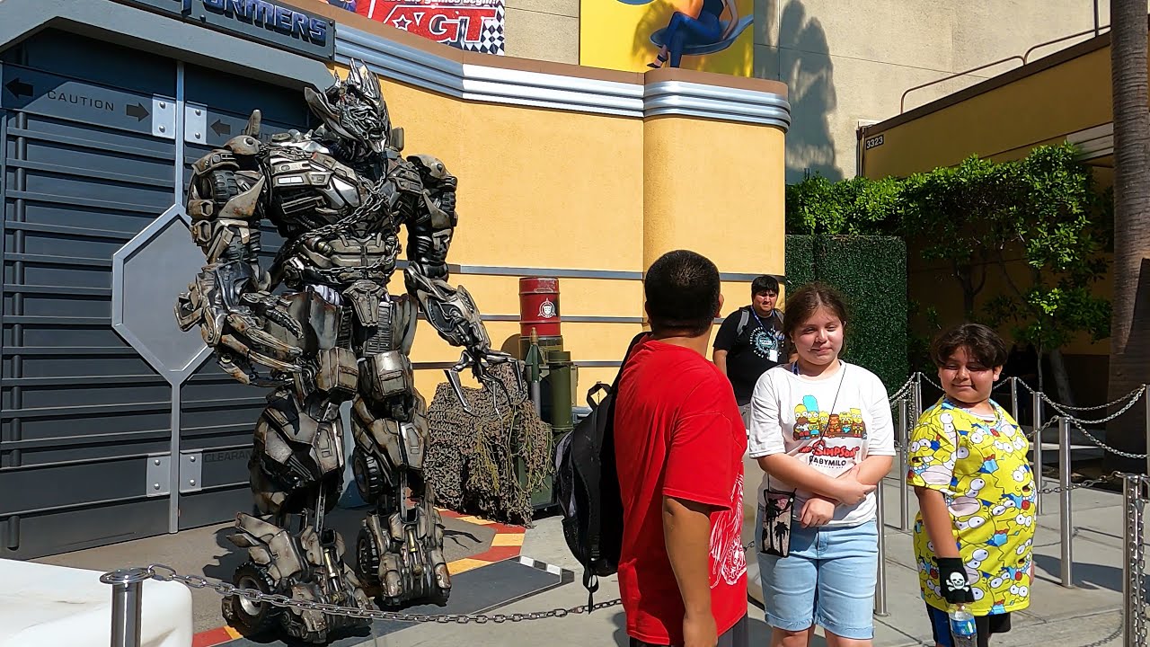 Megatron Comedy Show / Universal Studios Hollywood [4K]