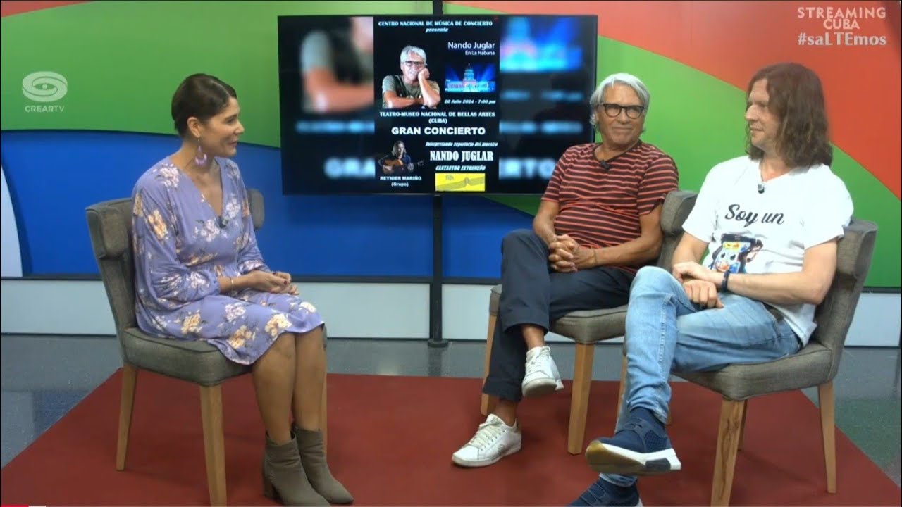 Gran Concierto, Nando Juglar en La Habana con Reynier Mariño y su grupo