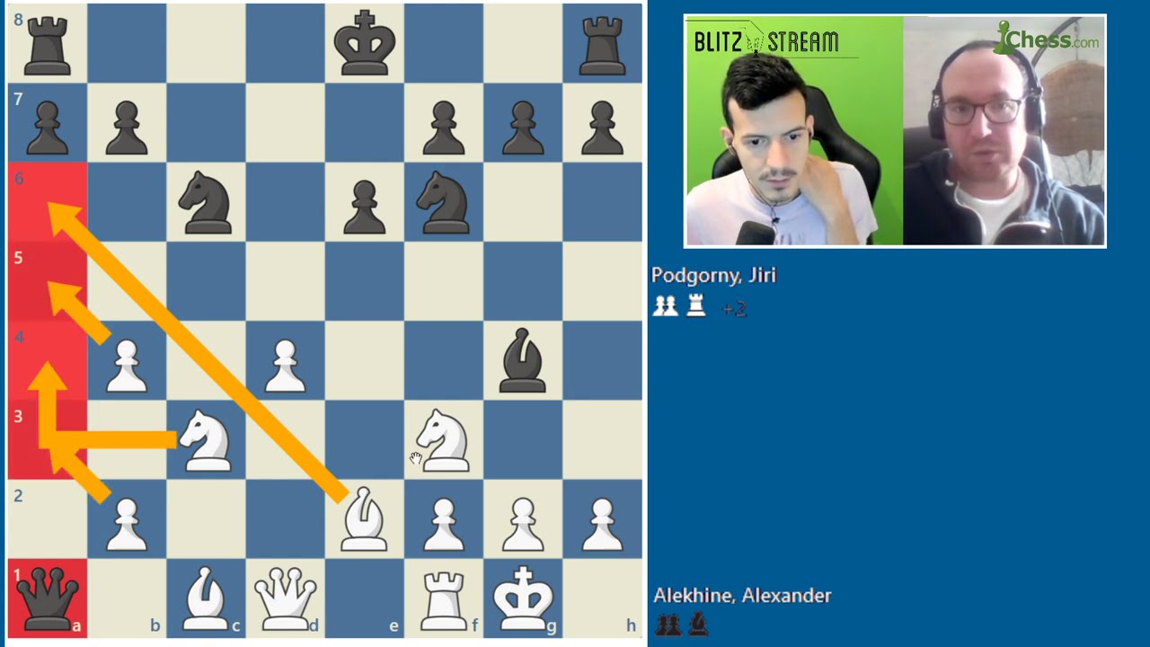 Le massacre d'Alekhine dans l'Alapine