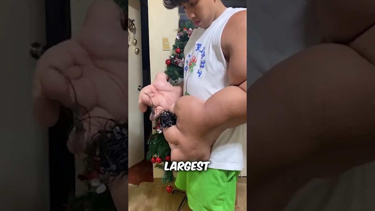The Largest Hands In The World #shorts #hands