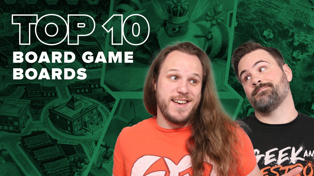 Top 10 Board Game Boards - BGG Top 10 w/ The Brothers Murph