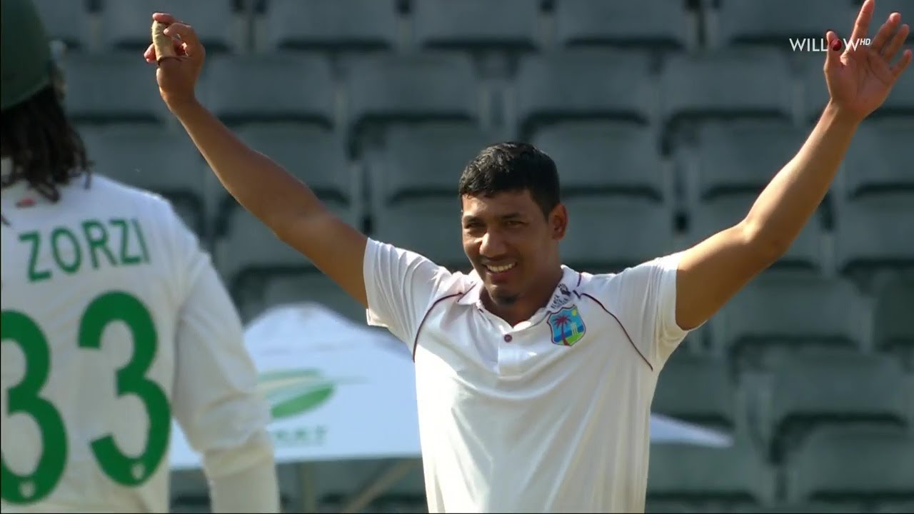 Gudakesh Motie 3 wickets vs South Africa| 2nd Test - South Africa vs West Indies