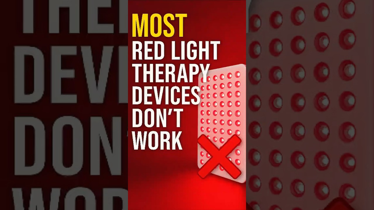 Most Red Light Therapy Devices Don't Work: Check These 4 Things