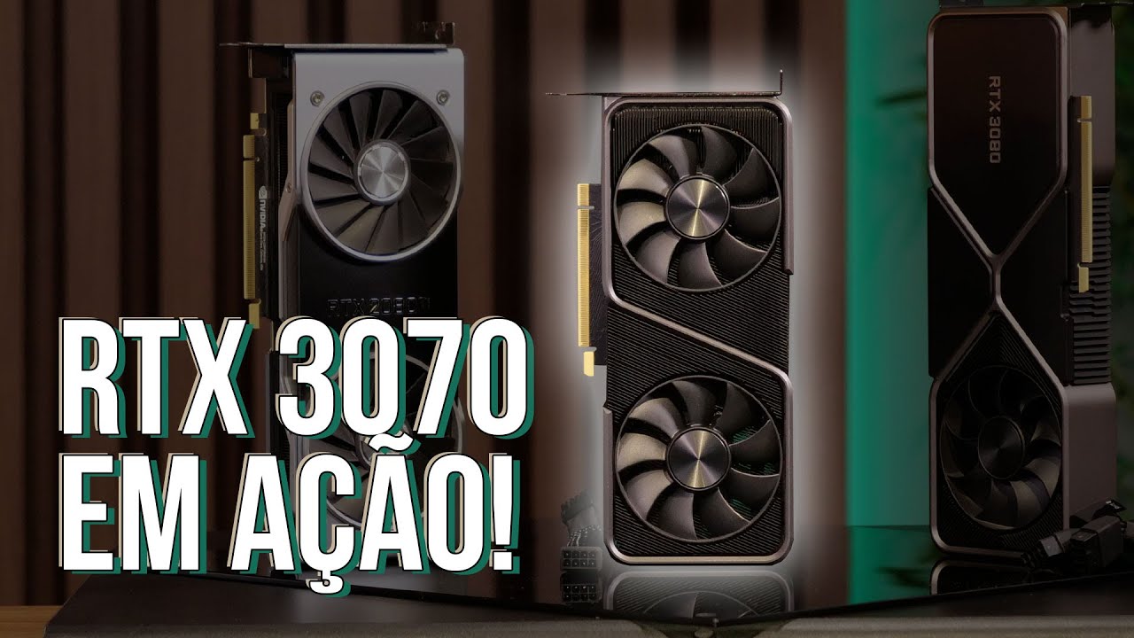 GAMEPLAY COM RTX 3070! Mandamos ver em 4K, RAY TRACING, ULTRA