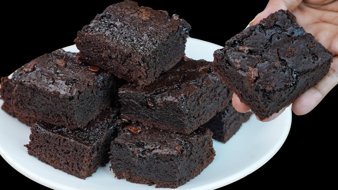Brownie Recipe | Super Fudgy Eggless Brownie | Perfect Brownies Without Oven