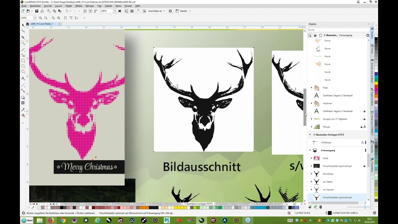 Bildelemente von Fotos in Vektorgrafik umwandeln mit CorelDRAW