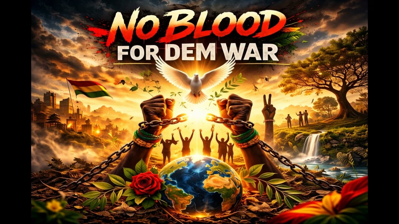 NO BLOOD FOR DEM WAR | Anti-War Conscious Reggae | Soldiers of Rastafara