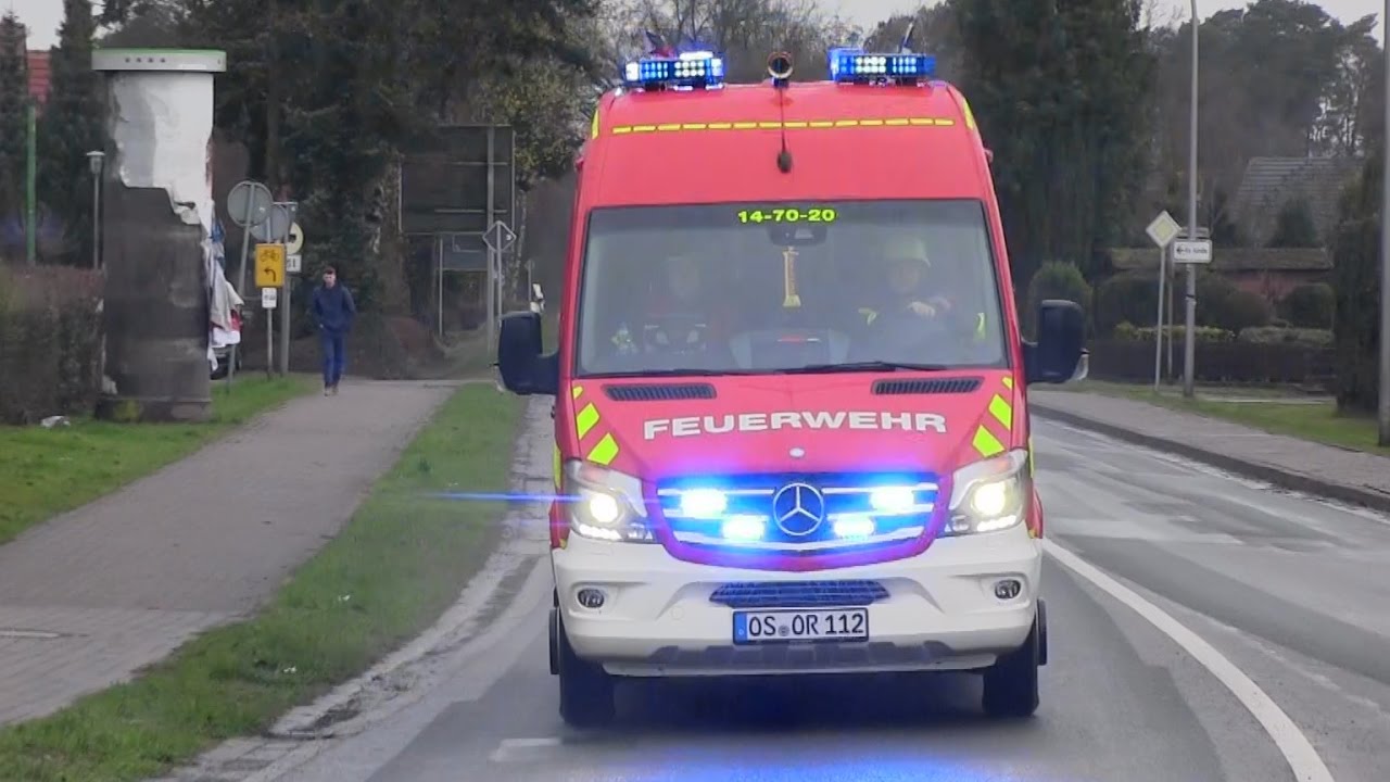 25x Bullhorn: LF 20 + TLF 16/24-Tr + GW-Mess FF Bramsche OF Achmer