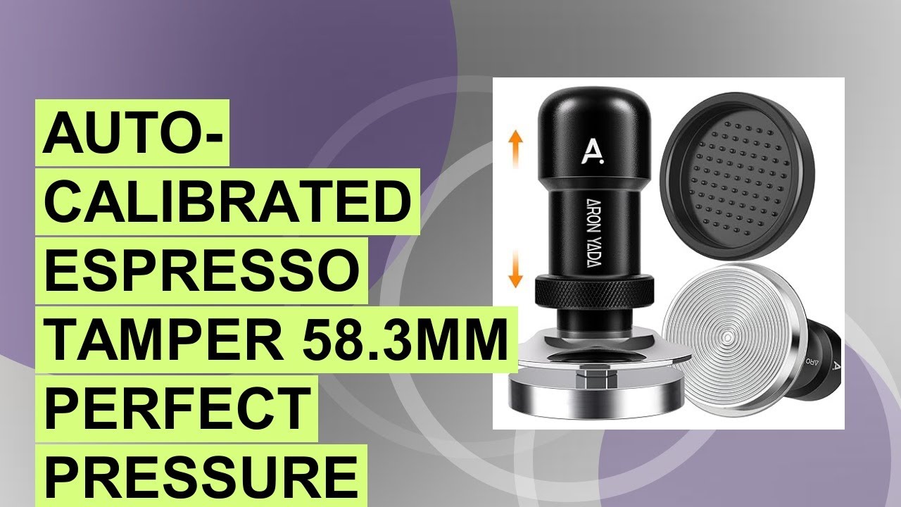 Espresso Tamper 58.3mm Review – Auto-Calibrated 30LB Pressure for Perfect Coffee