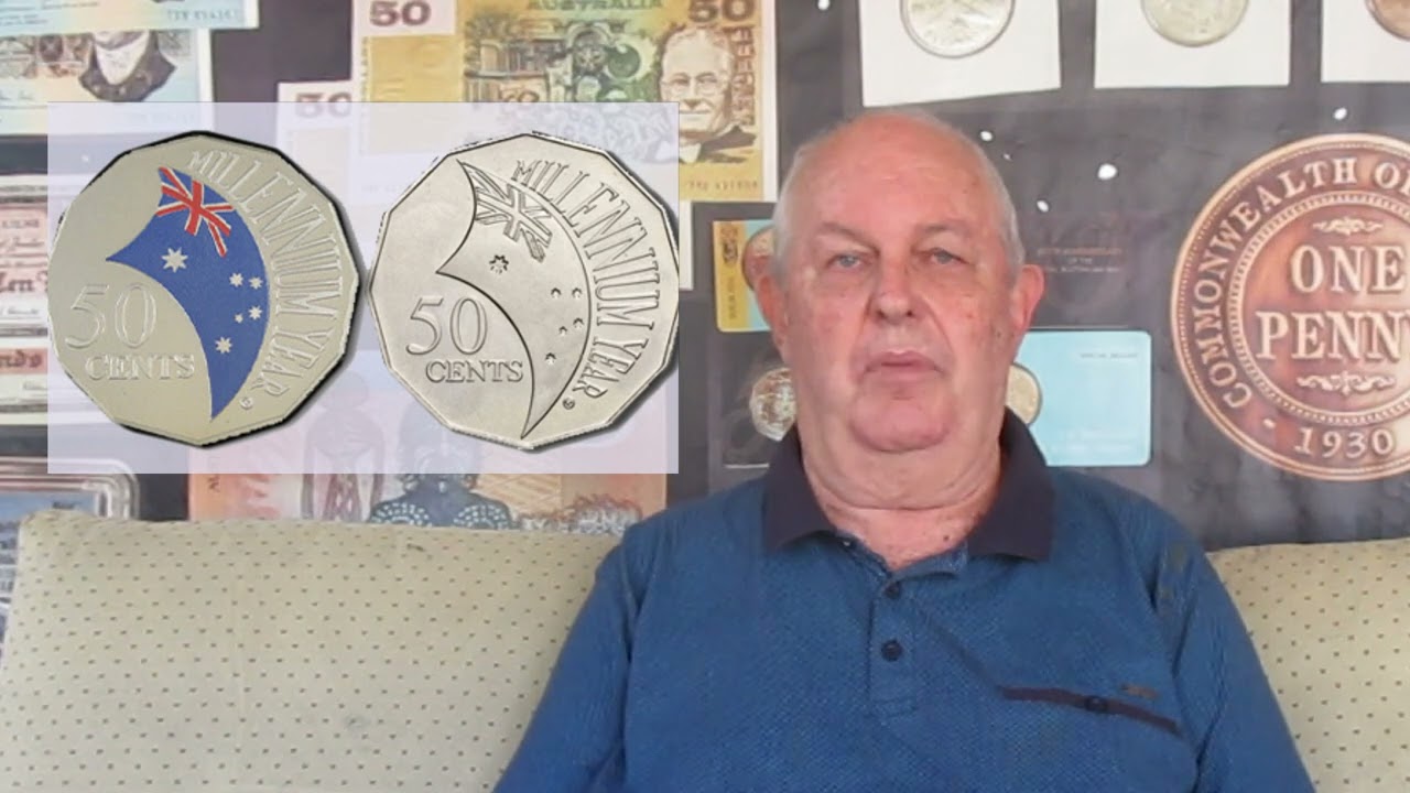 Rarest and most valuable Australian Coins (The 50 cent Incused Flag)