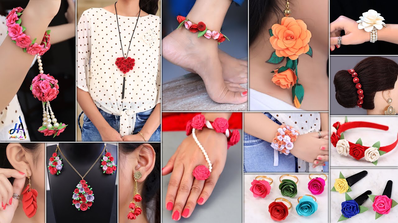 WOW ! Cute Girls ❤️ 14 Easy Paper Jewelry Idea