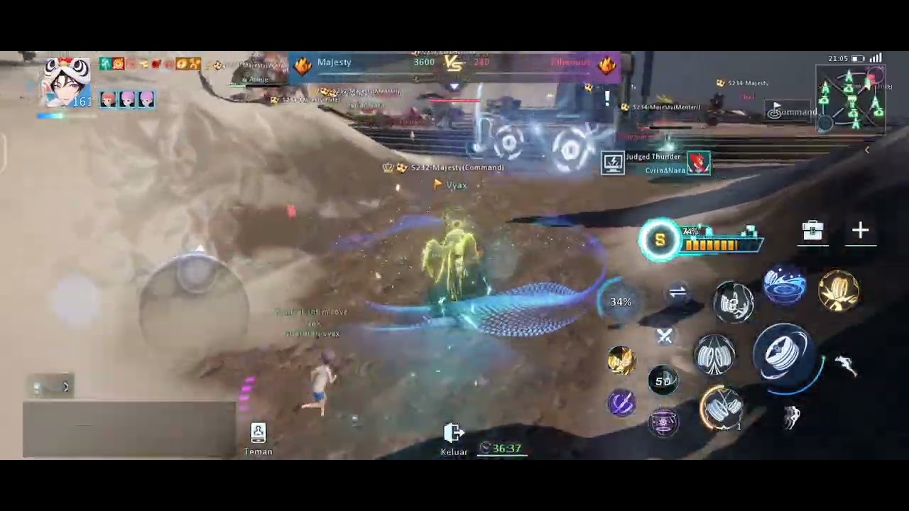 Majesty vs Etherious | Vyax Dragon Raja Sea